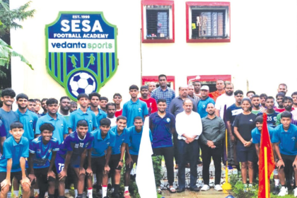 Football Veteran Bosco Monteiro Inspires Youngsters at Sesa Football Academy’s 79th Independence Day Celebrations