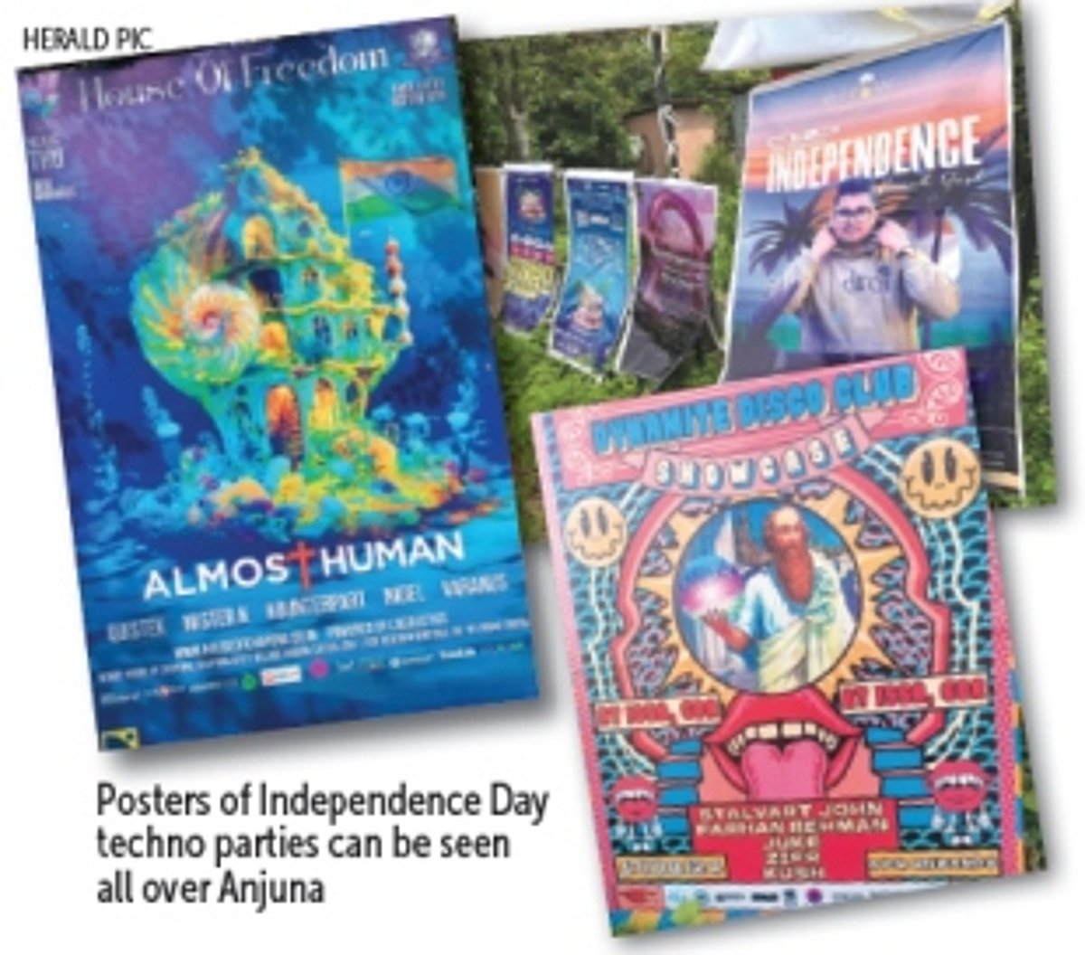 For Indian citizens it’s Independence Day, for techno party organisers in Goa it’s INDEPEN-DANCE day