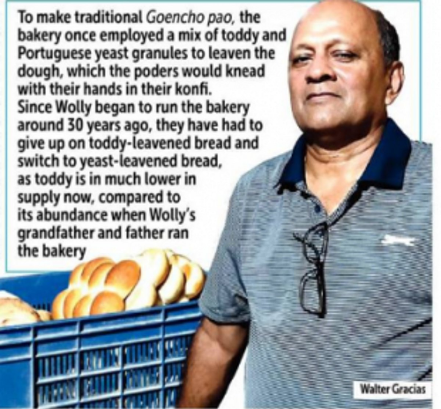 For over three decades, Ribandar’s Walter Gracias has been churning out yeasty staples from his grandpa’s woodfired oven