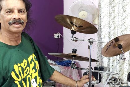For veteran drummer Cosme ‘Cozy’ Fernandes, passion plays louder than money