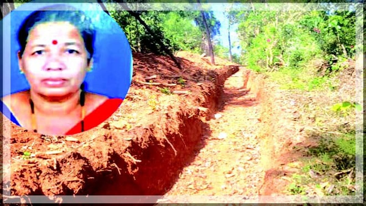 Forest Department Digs Trench at Bondbag to Prevent Human-Animal Conflicts