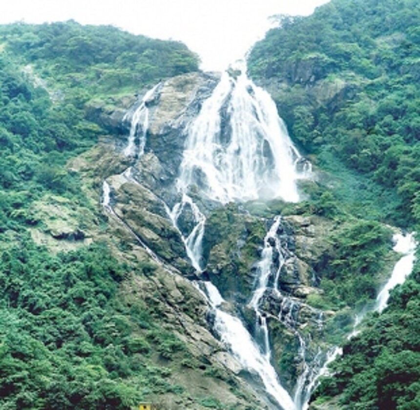 Forest dept’s gate to Dudhsagar waterfalls to be opened today 1 Forest dept’s gate to Dudhsagar waterfalls to be opened today
