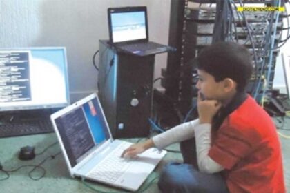 Forget Barney and playtime, this five year old is busy earning IT certificates