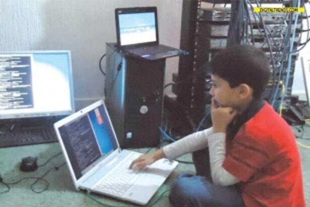 Forget Barney and playtime, this five year old is busy earning IT certificates