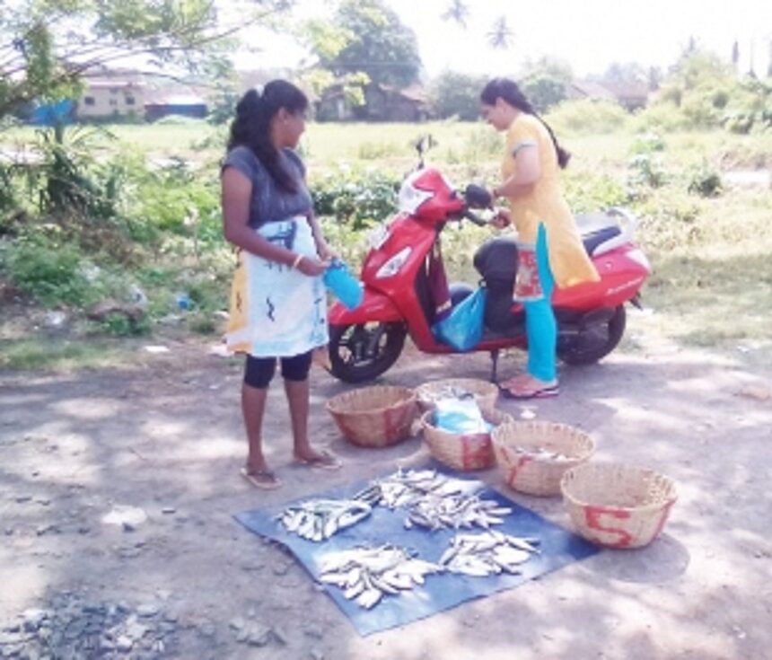 Formalin effect: demand spikes  for fish caught by ramponkars