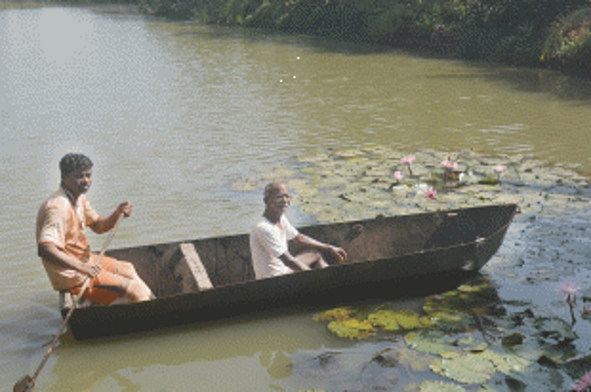 Former postman’s novel way of retiring in a farmhouse