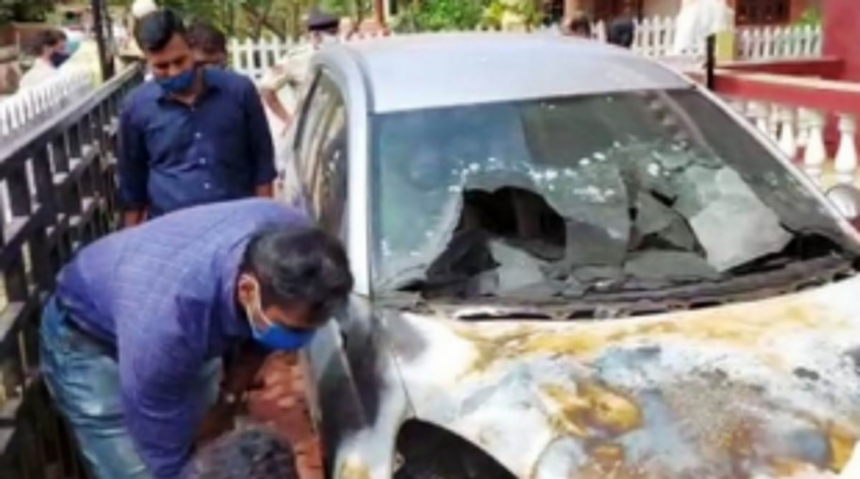 Forum for action against persons for setting principal’s car on fire 1 Forum for action against persons for setting principal’s car on fire