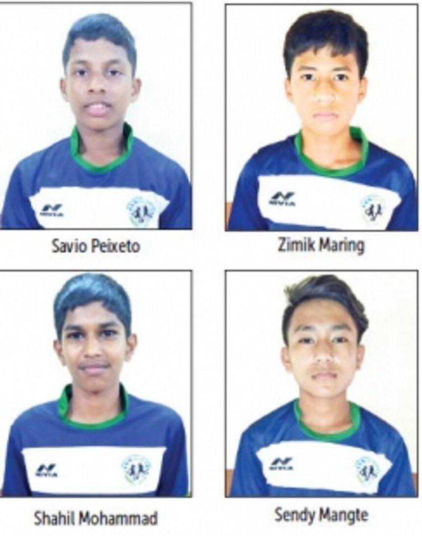 Four Sesa FA players selected for State team 1 Four Sesa FA players selected for State team