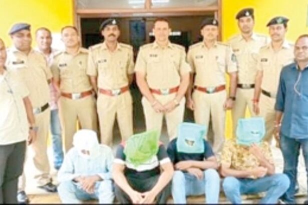 Four arrested for sexually assualting minor girl in Vasco
