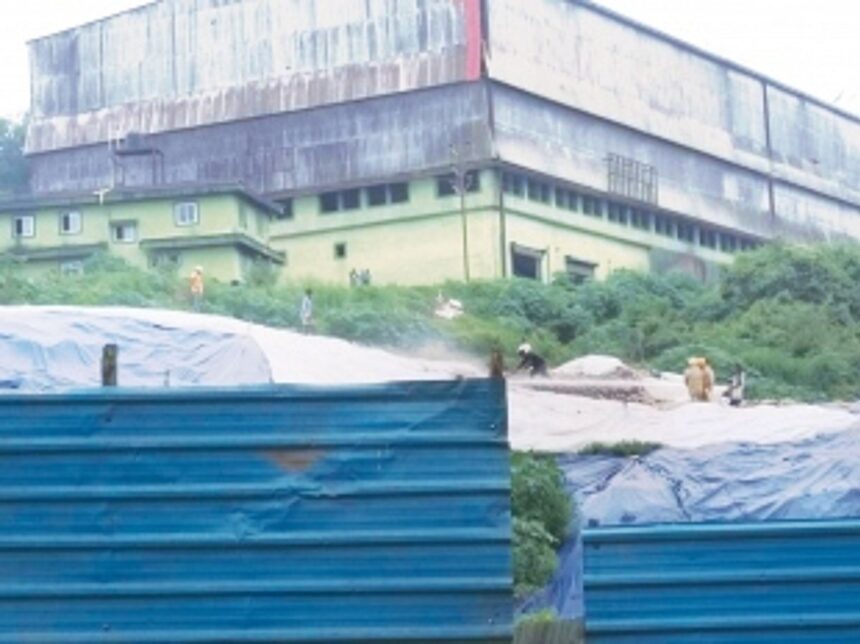 Four months on, Sonsoddo’s legacy dump up in flames again