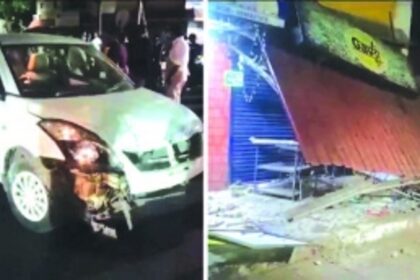 Four-wheeler crashes into shops, damages  bikes in Vasco; no injuries reported