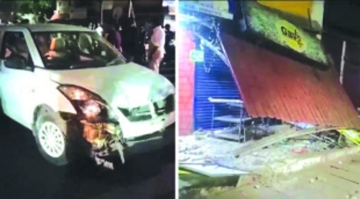 Four-wheeler crashes into shops, damages  bikes in Vasco; no injuries reported