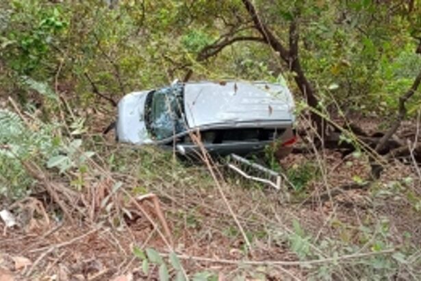 Four-wheeler skids off at Devsu Korgao; driver sustains minor injuries