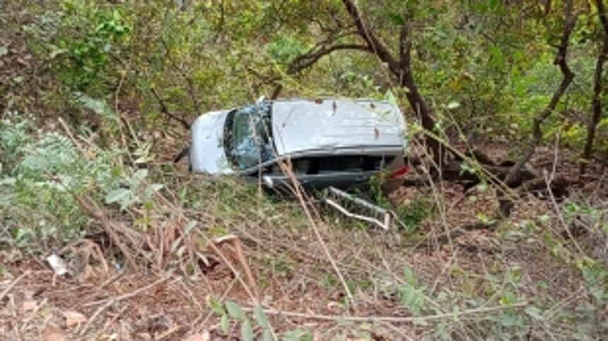 Four-wheeler skids off at Devsu Korgao; driver sustains minor injuries 1 Four-wheeler skids off at Devsu Korgao; driver sustains minor injuries