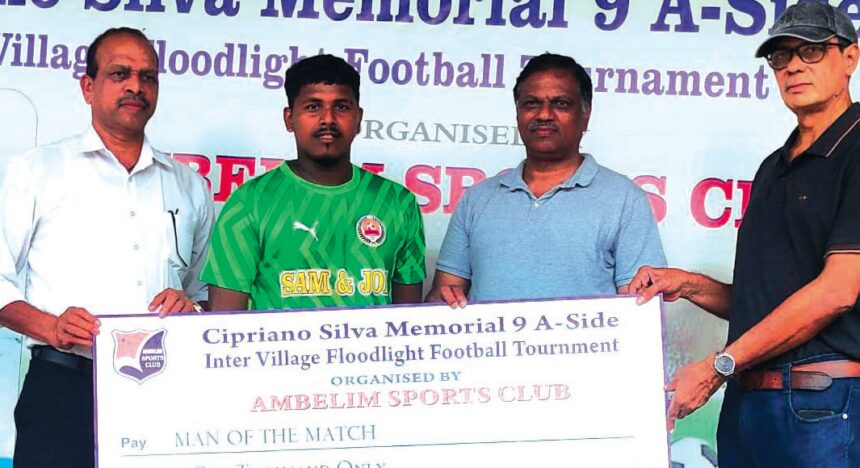 Fr Agnelo YSC Paroda Reach Cipriano Silva Final After Penalty Shootout Win 1 Fr Agnelo YSC Paroda Reach Cipriano Silva Final After Penalty Shootout Win