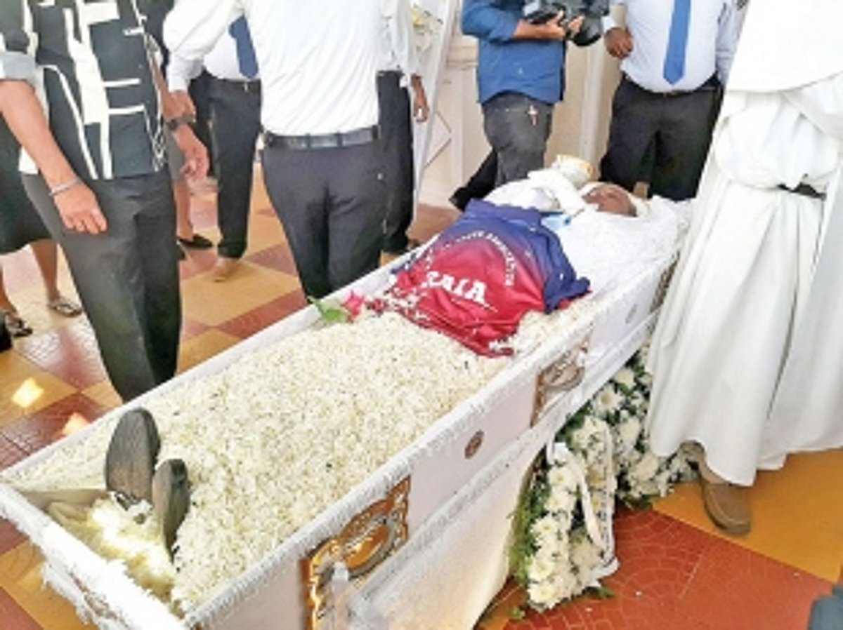 Fr Conceicao laid to rest