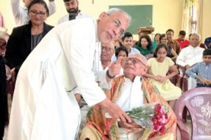 Fr Rosario celebrates 100 years