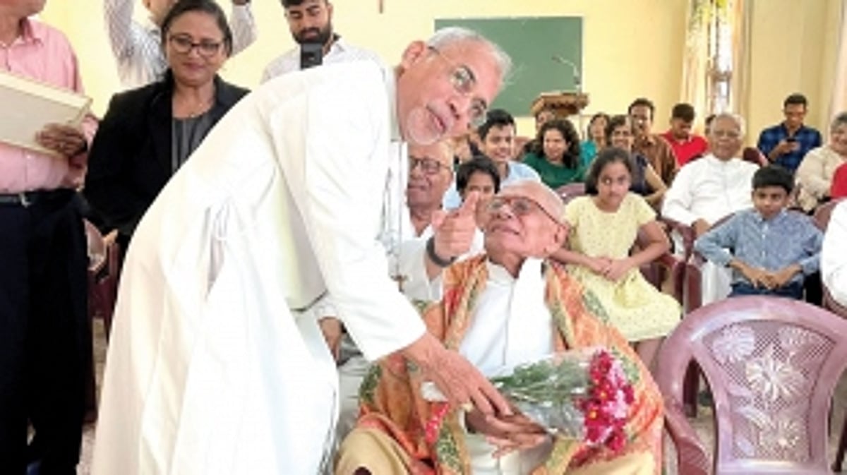 Fr Rosario celebrates 100 years