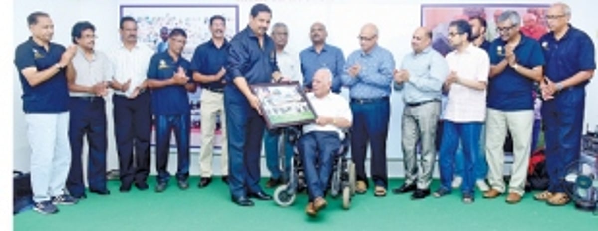 Francisco Monte Cruz honoured by Goa’s greats