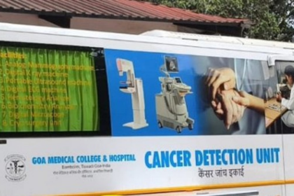 Free Cancer Screening in Siolim Today: Mobile Detection Van Stationed at PHC