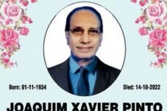 Freedom fighter Joaquim Xavier Pinto dies at 87