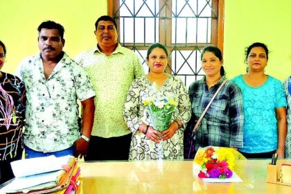 Freny Barreto is new
Telaulim Sarpanch
