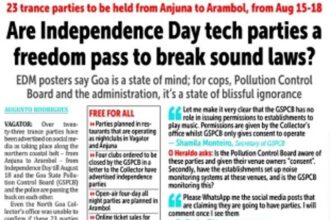 From Anjuna to Arambol, true Goans will fight for freedom from noise pollution,  on Independence Day