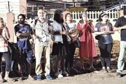 From candlelight protests to candlelight celebrations, in Siolim