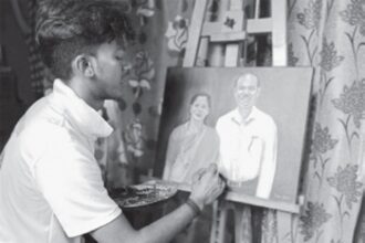 From canvas to floor: Nishant Palkar’s versatile artistic talent shines