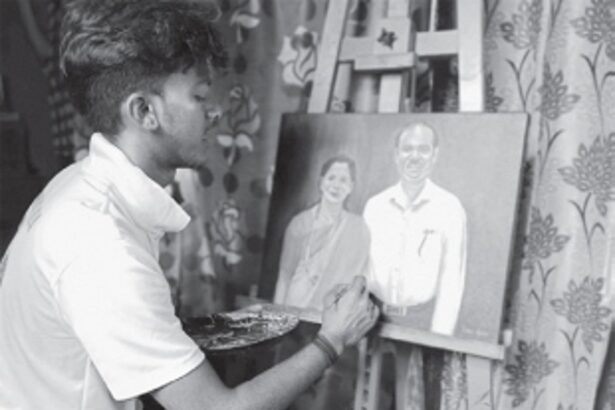 From canvas to floor: Nishant Palkar’s versatile artistic talent shines