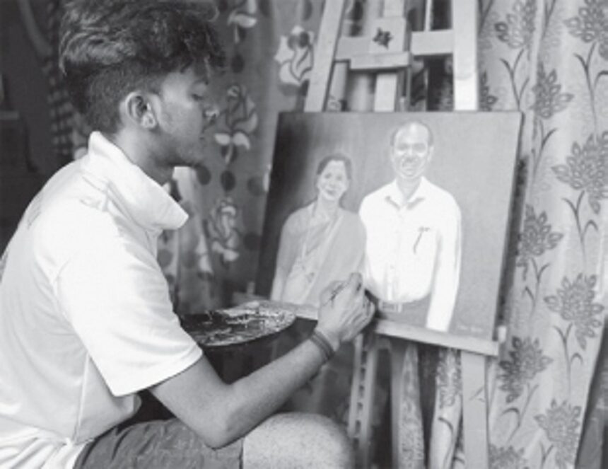 From canvas to floor: Nishant Palkar’s versatile artistic talent shines