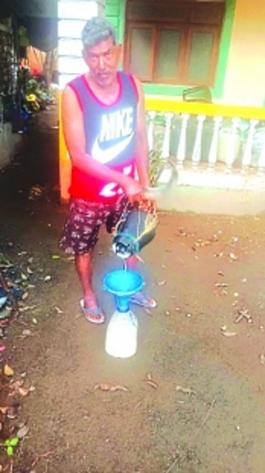 From scaling trees to fermenting vinegar,  Lawrence Rodrigues is a one-man army at 63