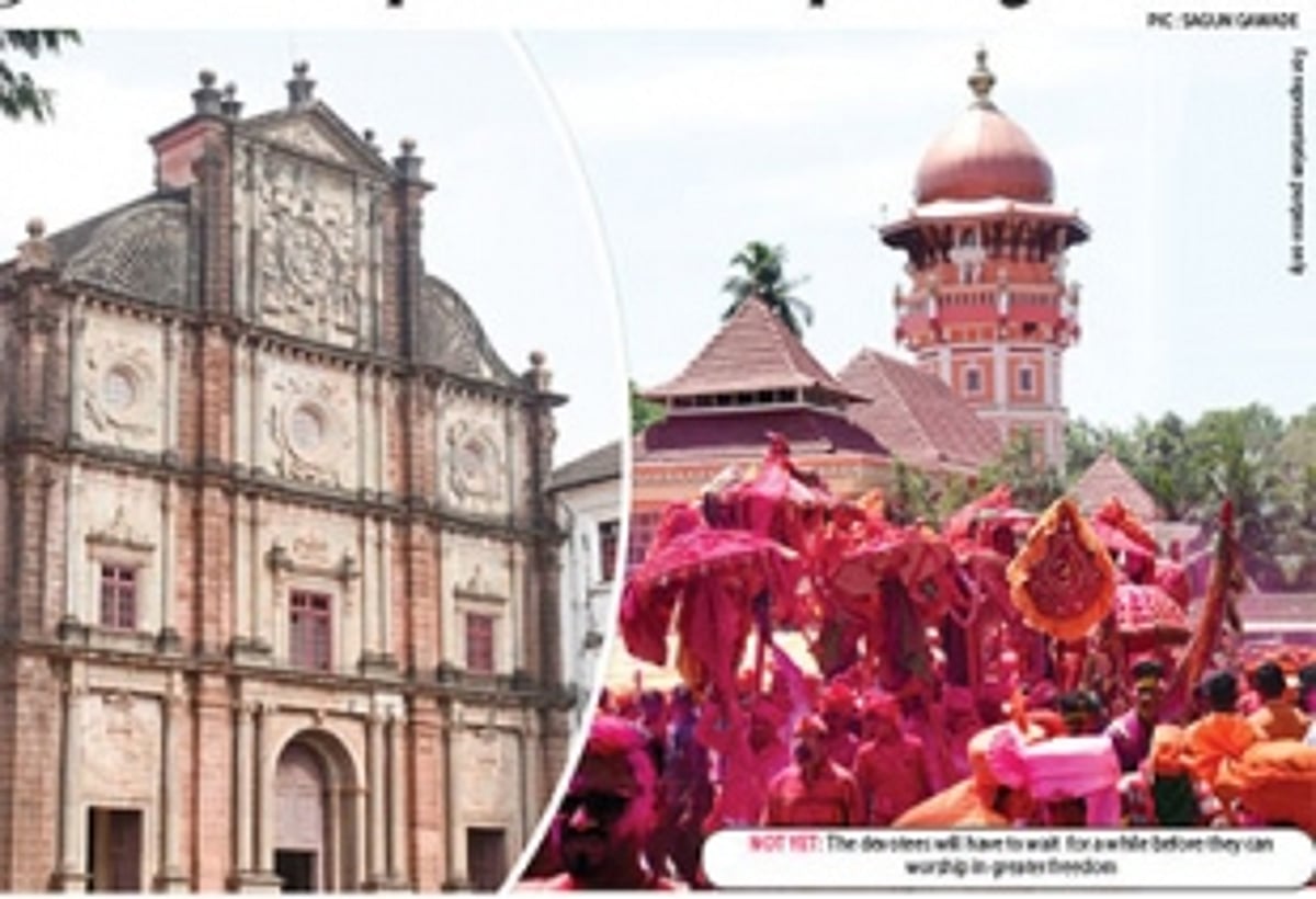 Full Reopening of places of worship: Goans living on hope and prayers