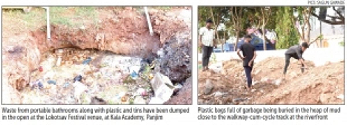 GARBAGE FEST AT LOKOTSAV RAISES A STINK