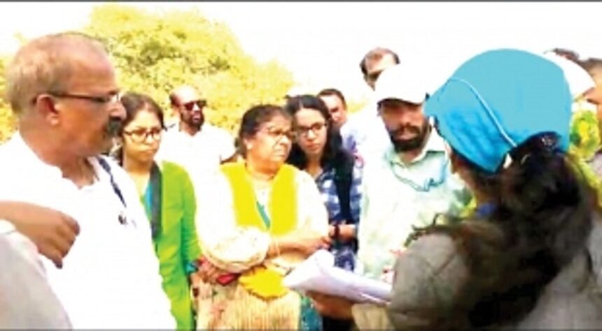 GCZMA, Biodiversity Board inspect bundh at Candolim