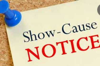 GCZMA drops show-cause notice