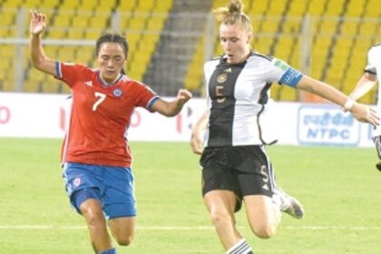 GERMANY SLAM SIX PAST CHILE, INTO LAST EIGHT