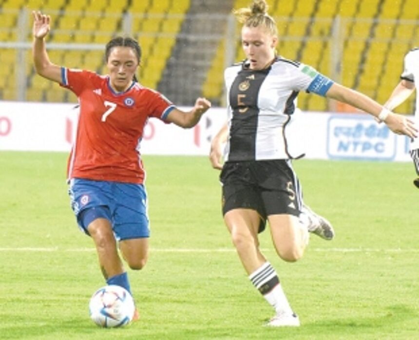 GERMANY SLAM SIX PAST CHILE, INTO LAST EIGHT