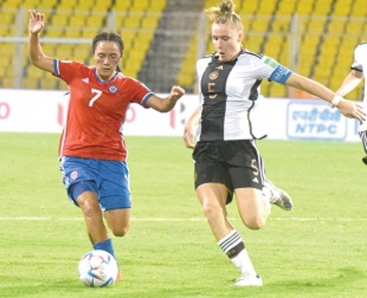 GERMANY SLAM SIX PAST CHILE, INTO LAST EIGHT