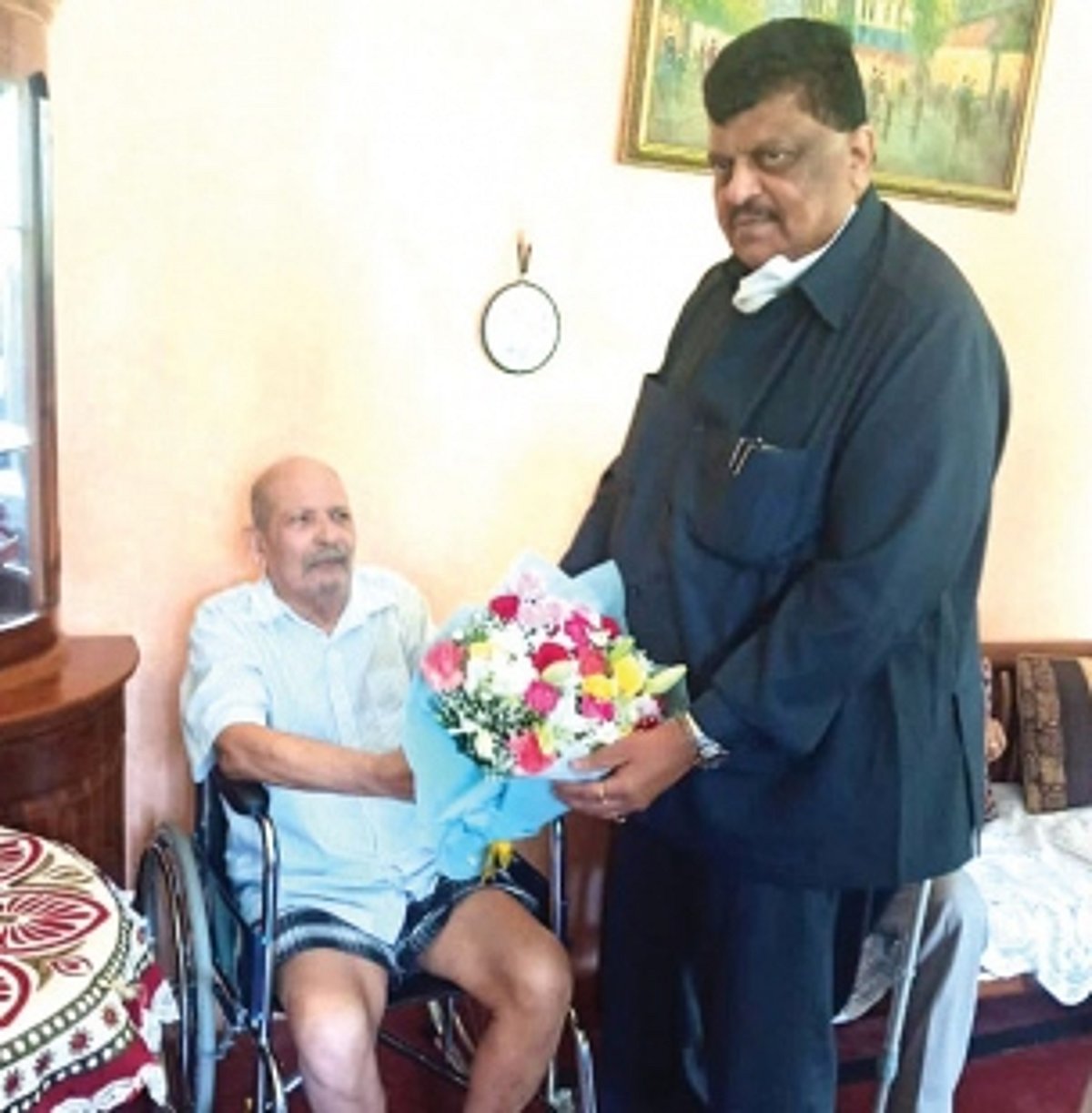 GFA felicitates legendary footballer Menino