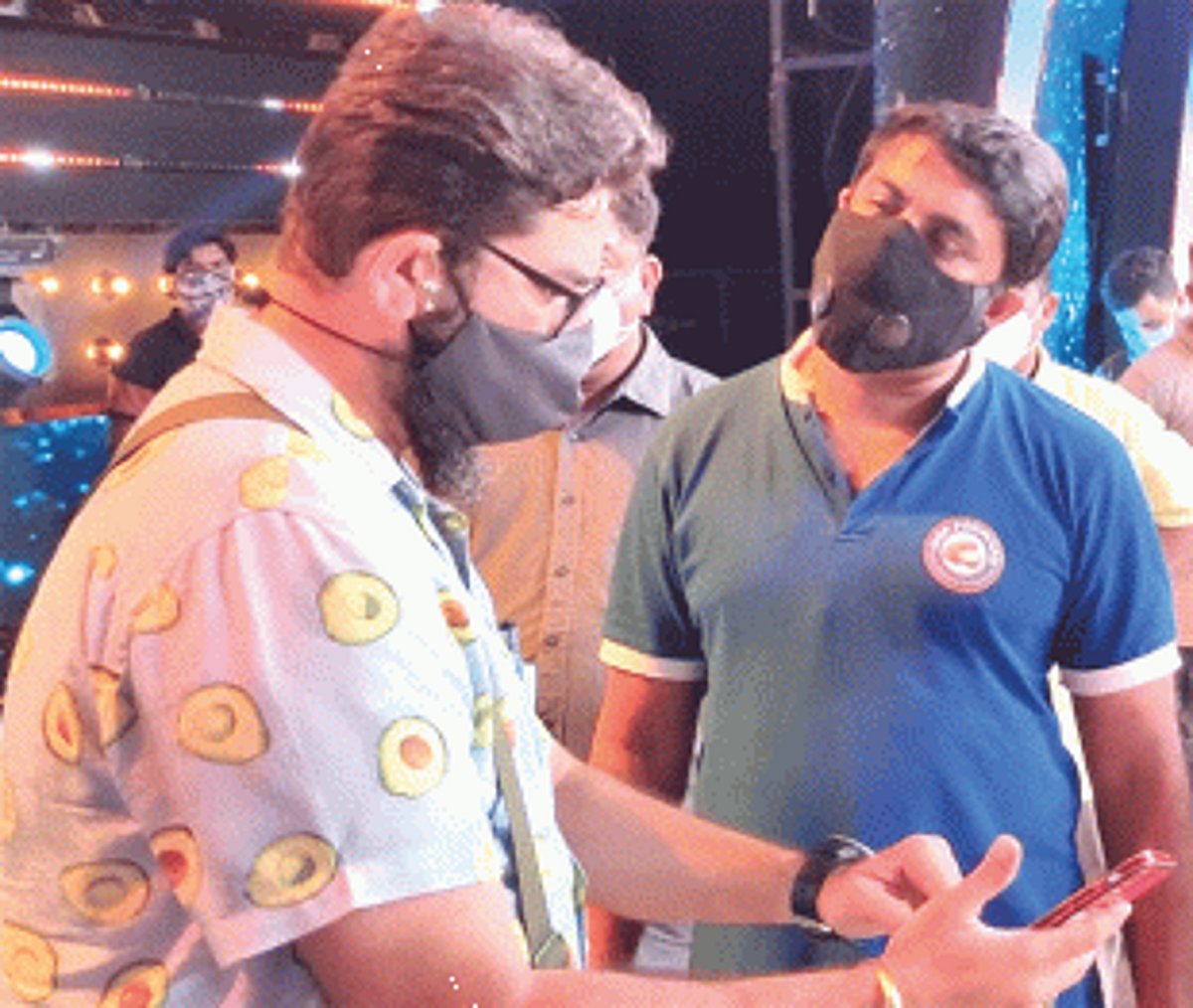 GFP chief stops TV serial  shoot at Ravindra Bhavan