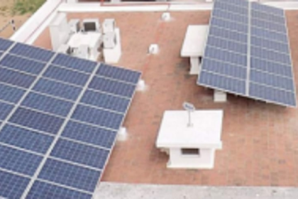 GIM installs 675 kw solar power  plant at Sanquelim campus