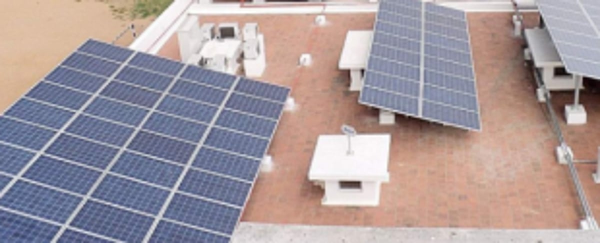 GIM installs 675 kw solar power  plant at Sanquelim campus