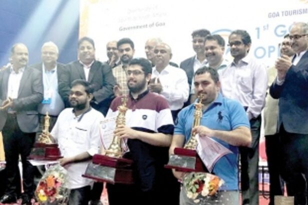 GM Idani Pouya wins 1st Goa Int’l Open GM Chess