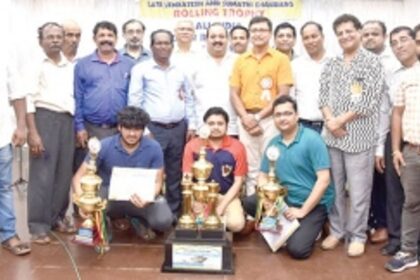 GM Saptarshi Roy Chowdhary wins 1st Venkatesh and Sumathi Shanbhag Chess Trophy