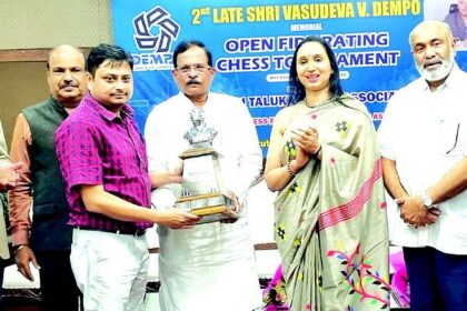 GM Saptarshi Roy wins Vasudeva
Dempo Memorial Fide Rating Chess