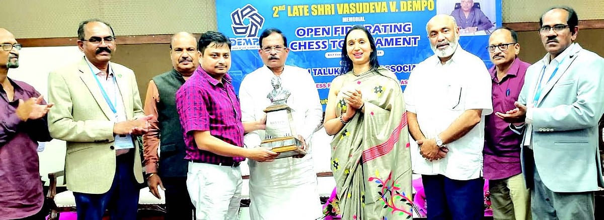 GM Saptarshi Roy wins Vasudeva
Dempo Memorial Fide Rating Chess