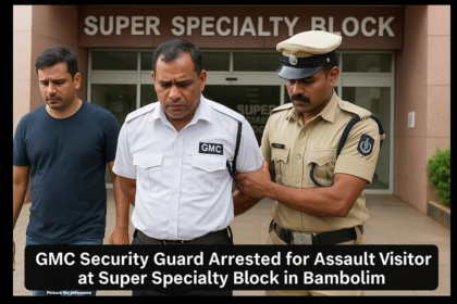 GMC Security Guard Arrested for Assaulting Visitor at Super Specialty Block in Bambolim