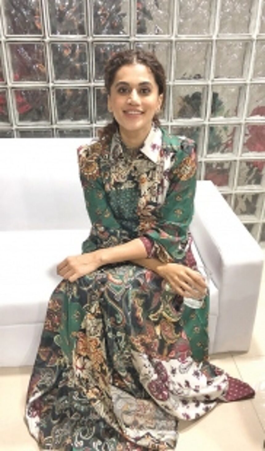 GOA IS A SERIES OF FIRSTS FOR TAAPSEE PANNU