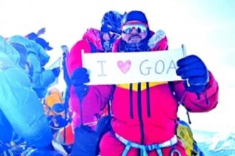 GOA’S PRIDE: Pankaj Narvekar first Goan to conquer Mount Everest